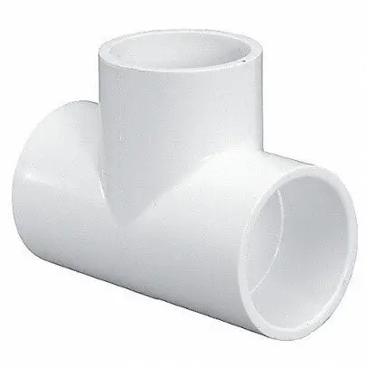1-1/2" Pvc Pressure Tee Fitting 1
