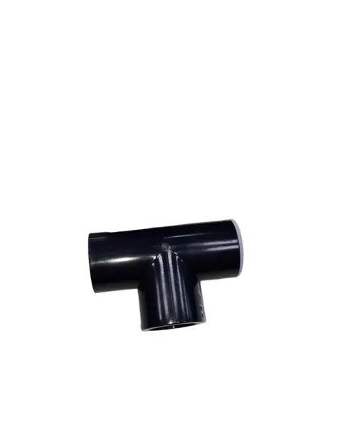 1-1/2" Pvc Schedule 80 Gray Tee Fitting 1