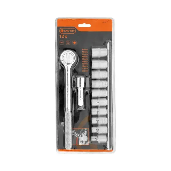 1/2-Inch Socket Set – 12-Piece Kit, Model 365226 1