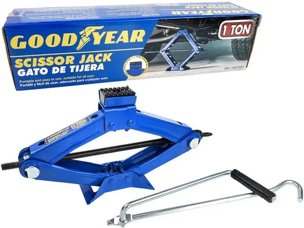 1-Ton Portable Hydraulic Car Jack – Compact Design – Model 991-1907081 1