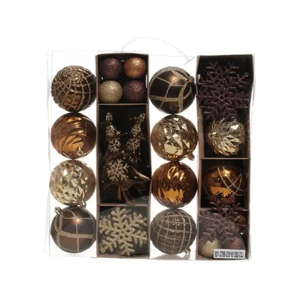 10 × 8 Cm Festive Ball Ornaments – Style Variant D 831-2788-239101382-23J 1