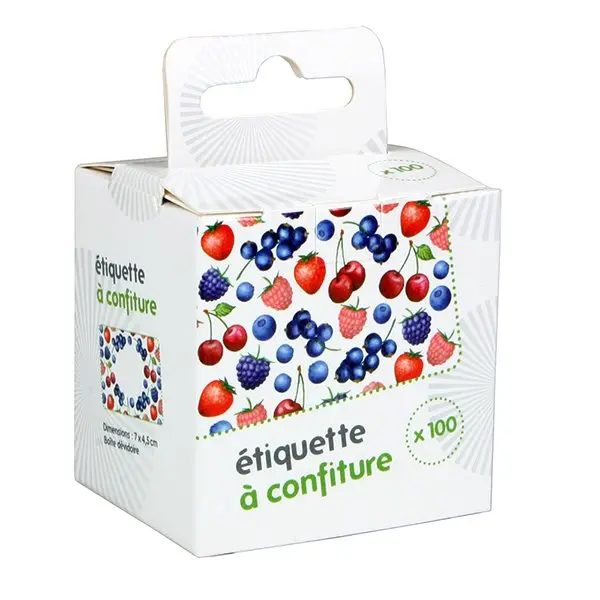 100 Jar Label Stickers For Jam Jars 1