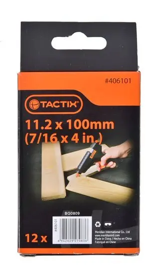 12-Pack 7/16" X 4" Clear Silicone Cartridge – High-Performance Sealant For Construction (Tactix Model 406101) 1