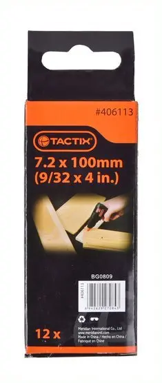 12-Pack 9/32" X 4" Clear Silicone Cartridge – Low-Modulus Sealant For General Use (Tactix Model 406113) 1