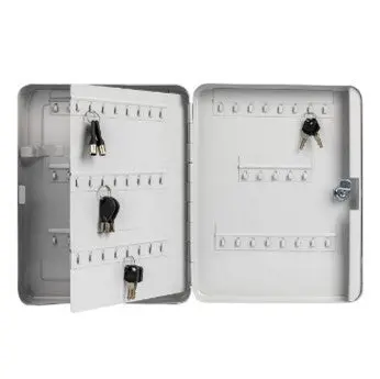 12 × 9.5 × 3-Inch Key Organizer Box – Holds Up To 93 Keys 1