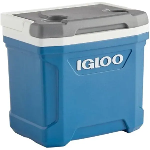 16-Quart Blue Indigo Insulated Cooler – 717-32625 1