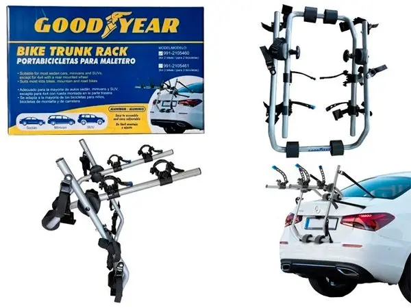 2-Bike Wall-Mounted Bike Rack – Model 991-2105460 1