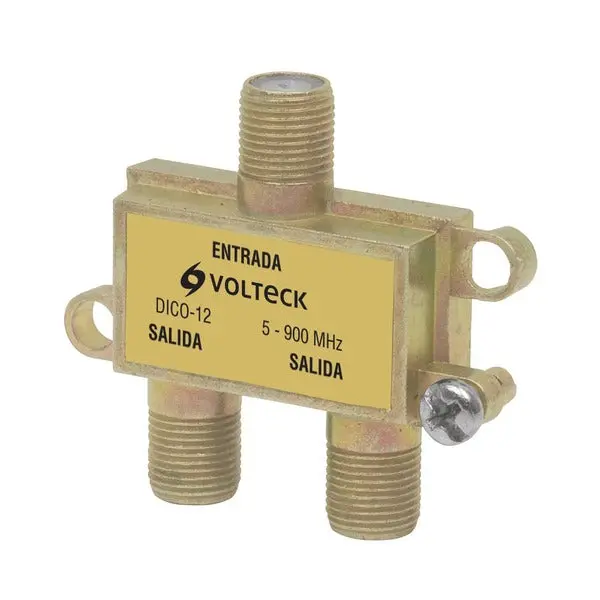 2-Way Rg-6 Coaxial Signal Splitter – Model T48475 1
