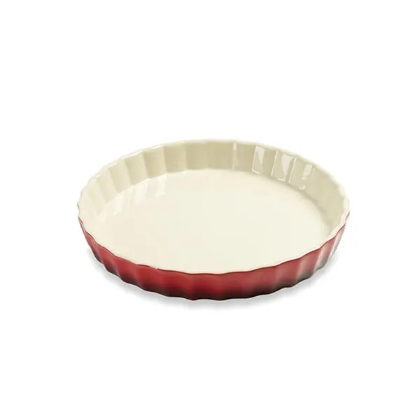 24 Cm Red Ceramic Tart Pan – Mathon 1