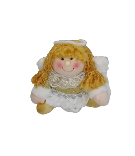 26 Cm Angel-Themed Holiday Decoration – Natural Finish, Model 831-Xmtx532-088-22H 1