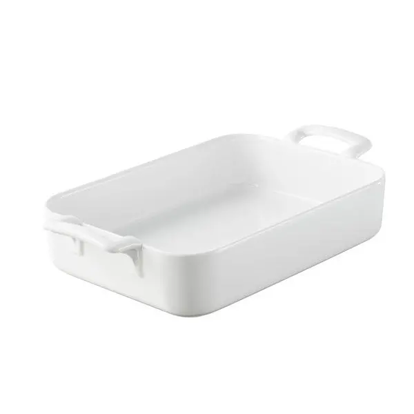 26 Cm White Rectangular Porcelain Serving Dish – Belle Cuisine Line By Revol 1