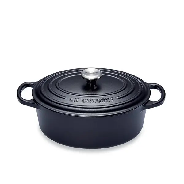 29 Cm Oval Enamel Cast Iron Dutch Oven – Le Creuset 1