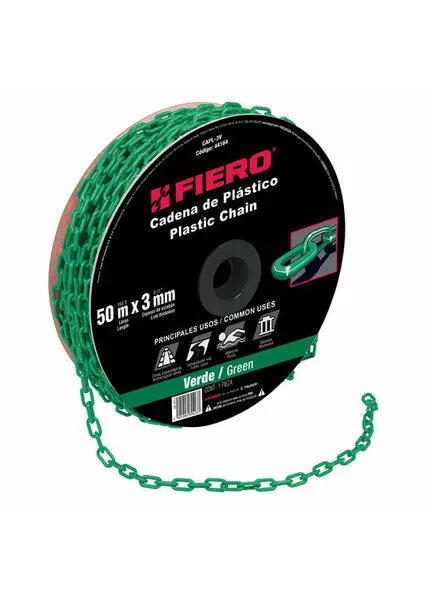 3 Mm Green Plastic Toilet Chain – Fiero Brand, Model 44164 1