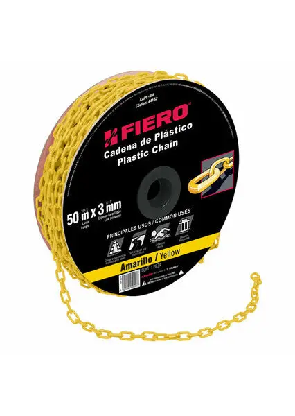 3 Mm Yellow Plastic Toilet Chain – Fiero Brand, Model 44162 1