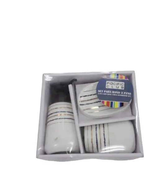 3-Piece Bathroom Accessory Set – Model 734-06528 1