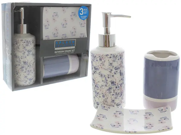 3-Piece Bathroom Accessory Set – Modern Design – Model 734-0472421 1