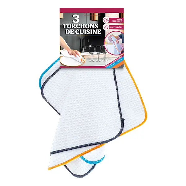 3-Piece Kitchen Towel Set (45 X 60 Cm) 1