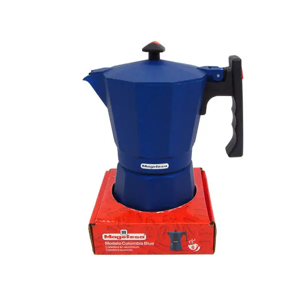 305204 Colombia-Style 6-Cup Blue Drip Coffee Maker 1
