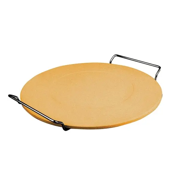 33 Cm Pizza Stone With Integrated Stand – Ibili Baking Kit 1