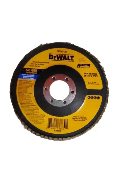 4.5-Inch Flap Disc – Z36/Z40 Grit, 7/8" Arbor, Dw8307/Dw8306 Compatible 1
