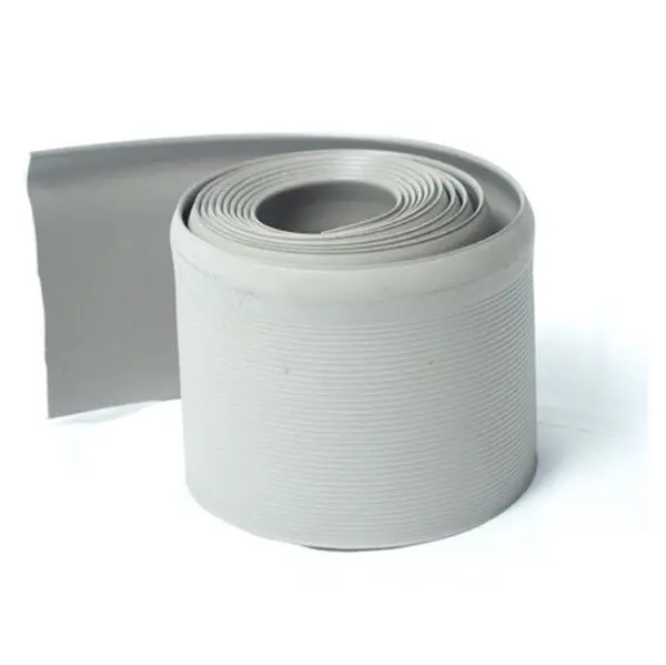 4-Inch Vinyl Baseboard Trim – Gray Finish (Model 4Jr-204) 1