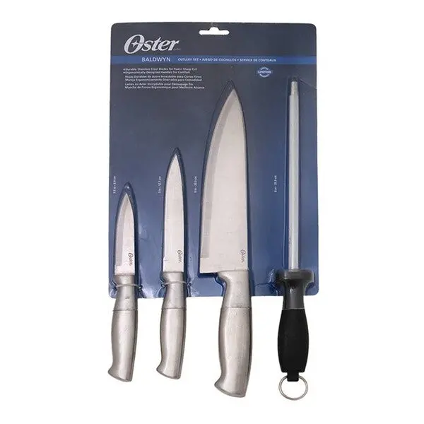 4-Piece Professional Chef Knife Set – Ergonomic Handles (Model 703-9160504) 1