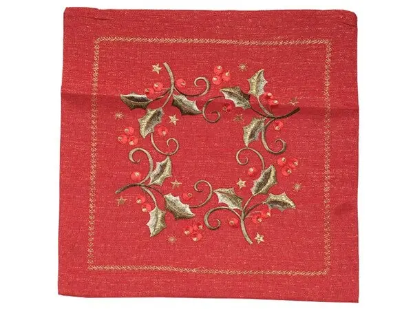 40 Cm Cushion Cover With Holiday Motif – Model 831-Xmfe-33015-23Z59 1