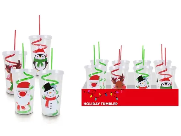 450 Ml Holiday Glass Tumbler – Model 831-Xe01-08 1