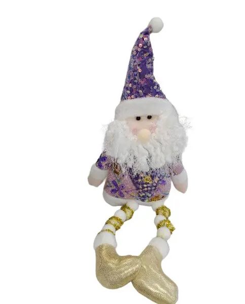 48 Cm Santa & Snowman Decorative Figure – Matte Finish, Model 831-2787-321008-22J 1