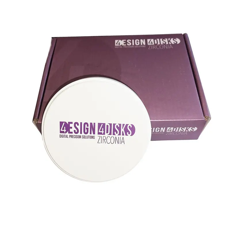 4Design Supercolor Translucent Zirconia Disc – 14 Mm, 1530°C Sintered 1