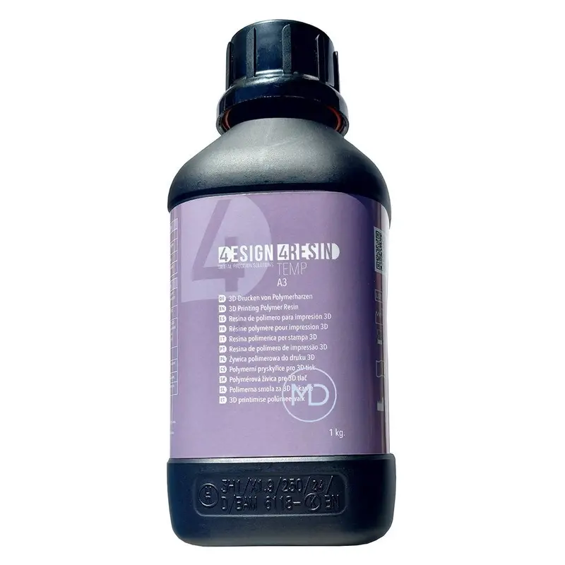 4Design Temp Temporary Crown Resin – Shade Range A1–A3 1