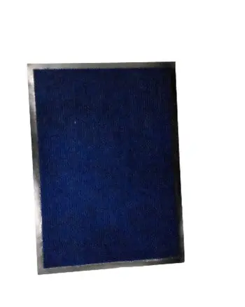 50–70 Cm Rubber-And-Nylon Solid-Color Doormat – Blue 1