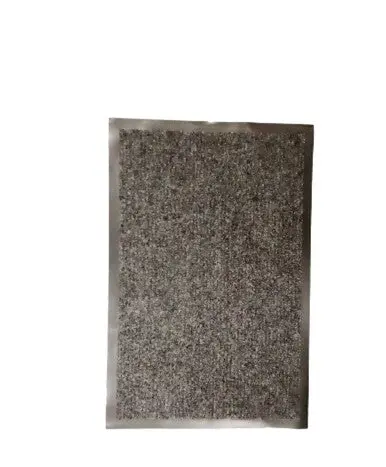 50–70 Cm Rubber-And-Nylon Solid-Color Doormat – Gray 1