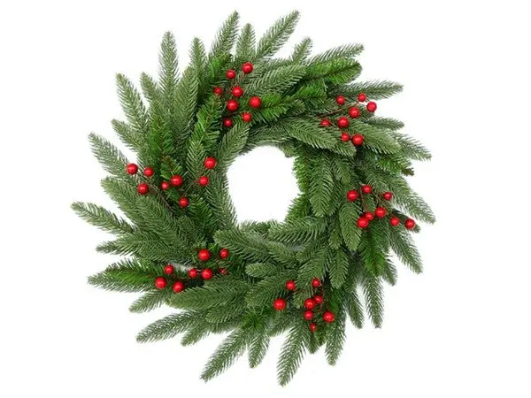 50 Cm Berry-Themed Decorative Wreath – Model 831-Xmvi-110 1