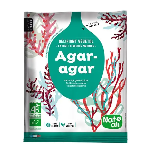 50 G Organic Agar-Agar Powder By Nat-Ali 1