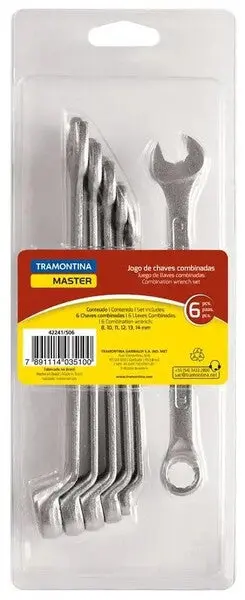 6-Piece Socket Wrench Set – Metric And Sae, Model 42241/506 1