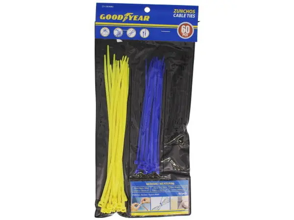 60-Piece Plastic Hose Clamp Kit – Model 991-1800880 1