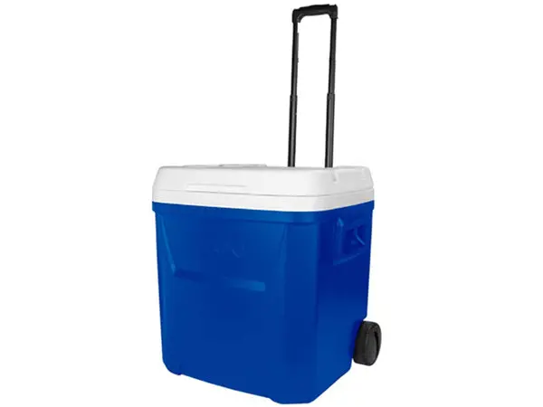 60-Quart Insulated Rolling Cooler – Heavy-Duty Ice Retention (Model 717-34493) 1