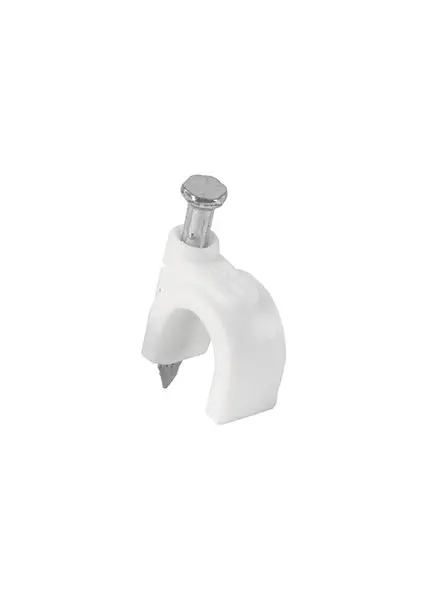6Mm White Plastic Cable Tie, Kss Brand, Pack Of 100 1
