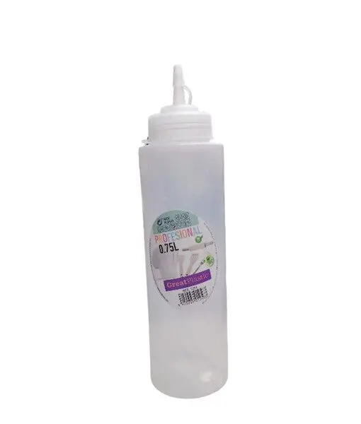 750 Ml Sauce Dispenser Bottle – Sleek Finish, Sku 001256 1