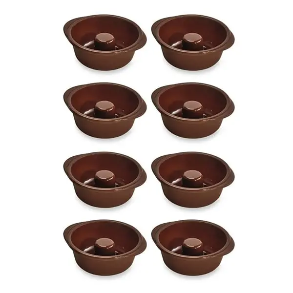 8-Piece Silicone Baba & Savarin Molds – Flexible Flexi'Moules By Mathon 1