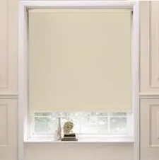 84 × 60 In Cream Blackout Roller Shade 1