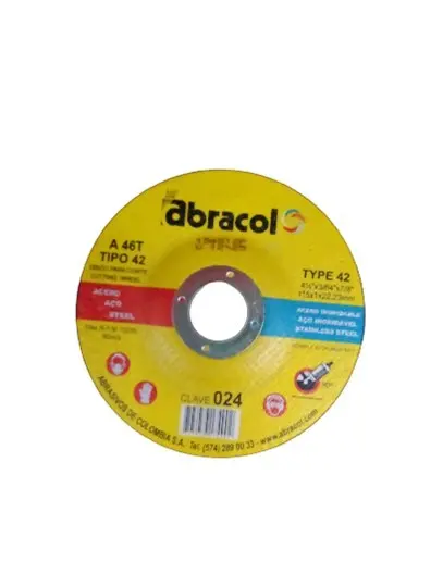 Abrasive Cutting Disc For Stainless Steel & Metal – 4.5" X 3/64" 1