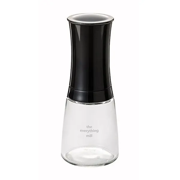 Adjustable Ceramic Pepper & Salt Mill – Black Kyocera Universal Grinder 1