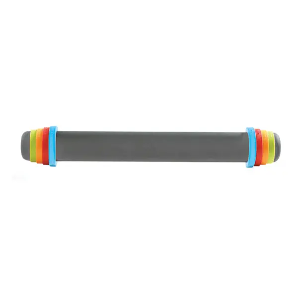 Adjustable Pastry Rolling Pin – 41 Cm – Gray – Mastrad 1