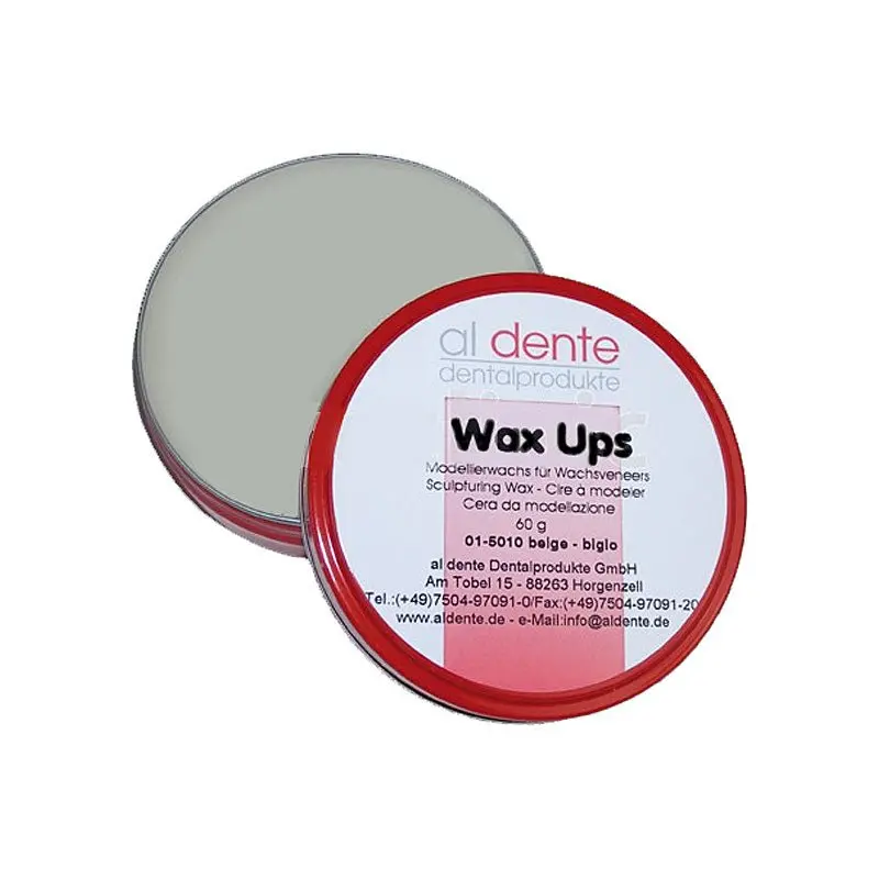 Al Dente White Precision Wax-Up Modeling Wax For Dental Armatures 1