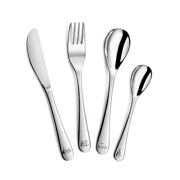 Albert De Thiers Kiddo Kids’ Cutlery Set – 4-Piece 1