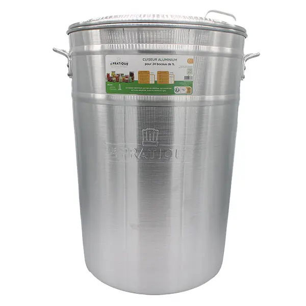 Aluminum Canning Pot For 24 × 1L Jars – Le Pratique 1