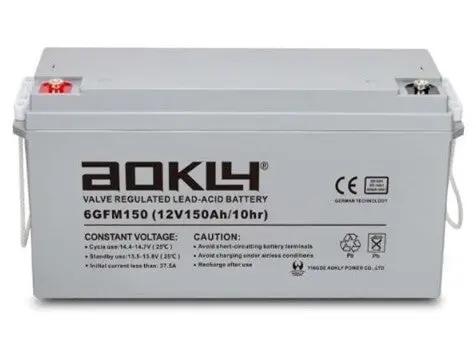 Aokly 12V 150Ah Gel Battery For Deep-Cycle Applications 1