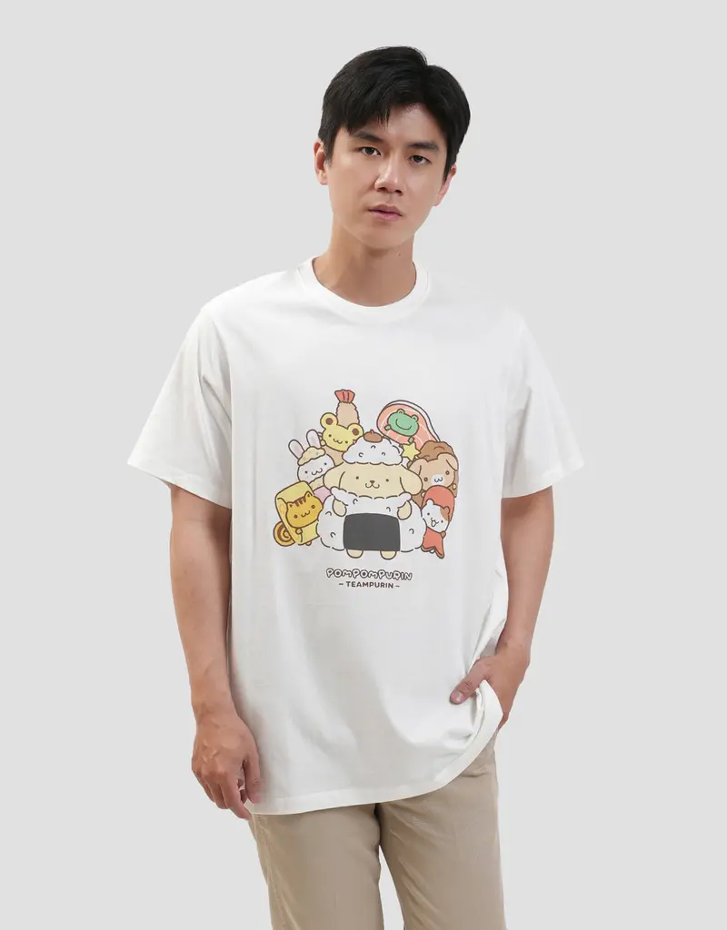 Aos Tbnd Sanrio Collaboration Pompurin T-Shirt For Men 1